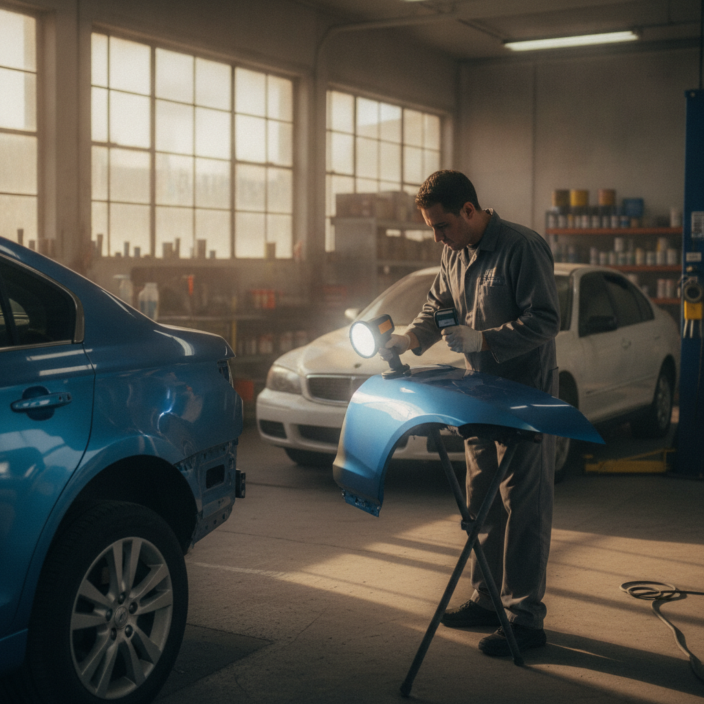 how paint matching works bronx auto body shop