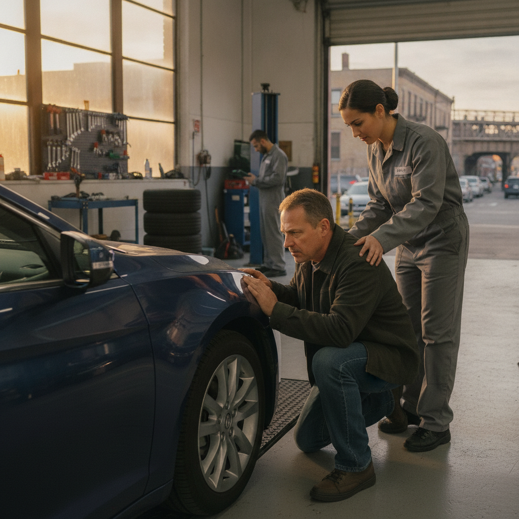 how to know if collision repair was done right