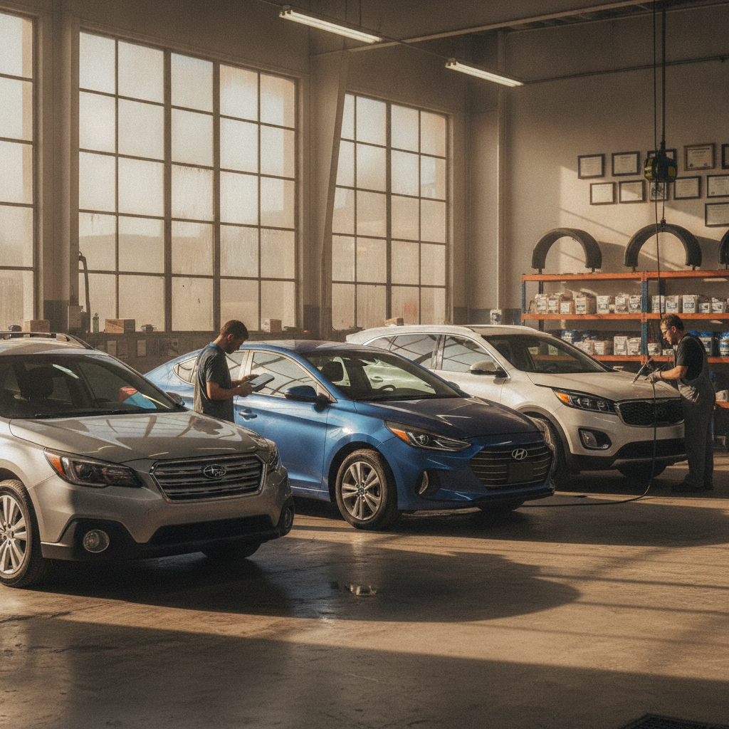 subaru hyundai kia certified repair