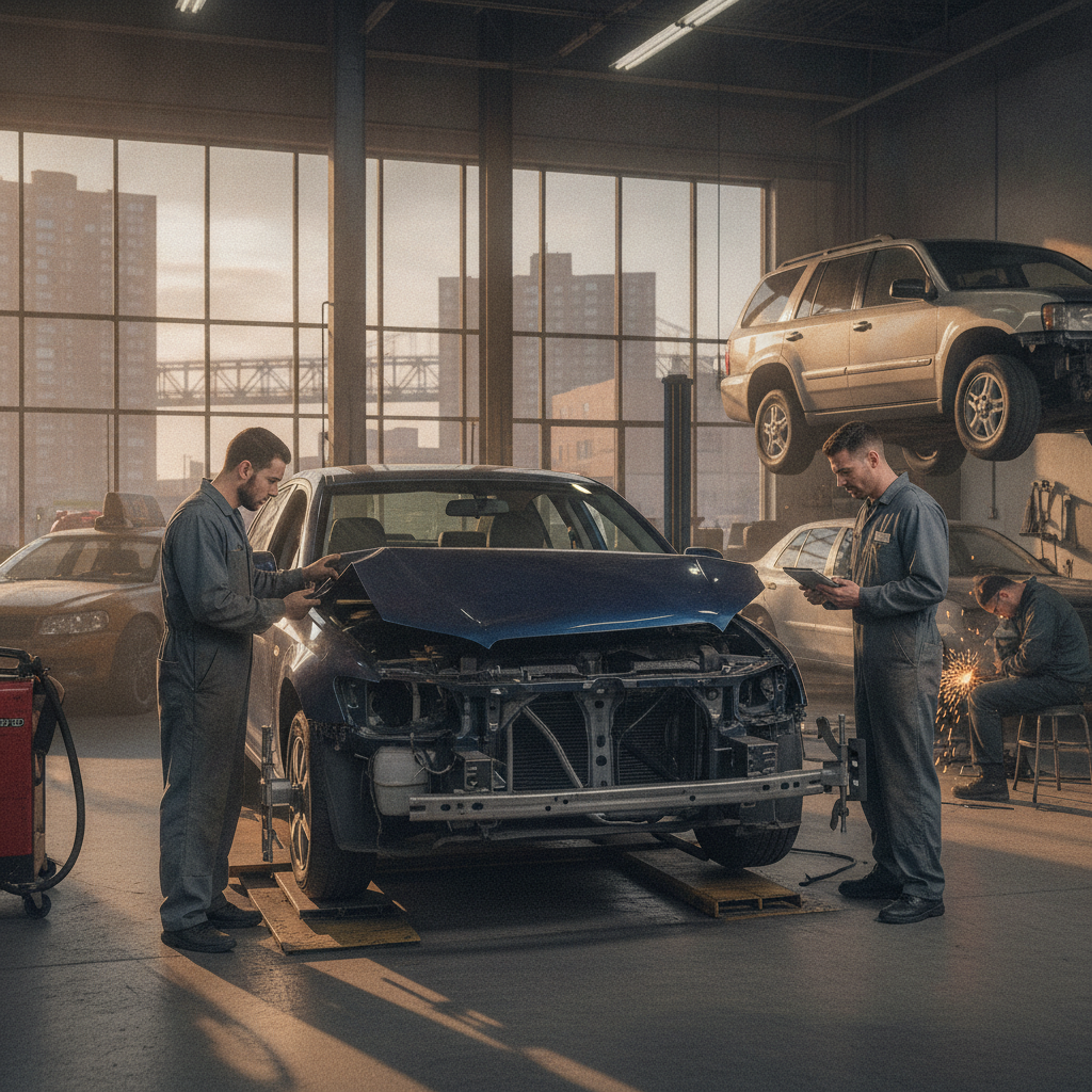 what does frame damage mean bronx collision