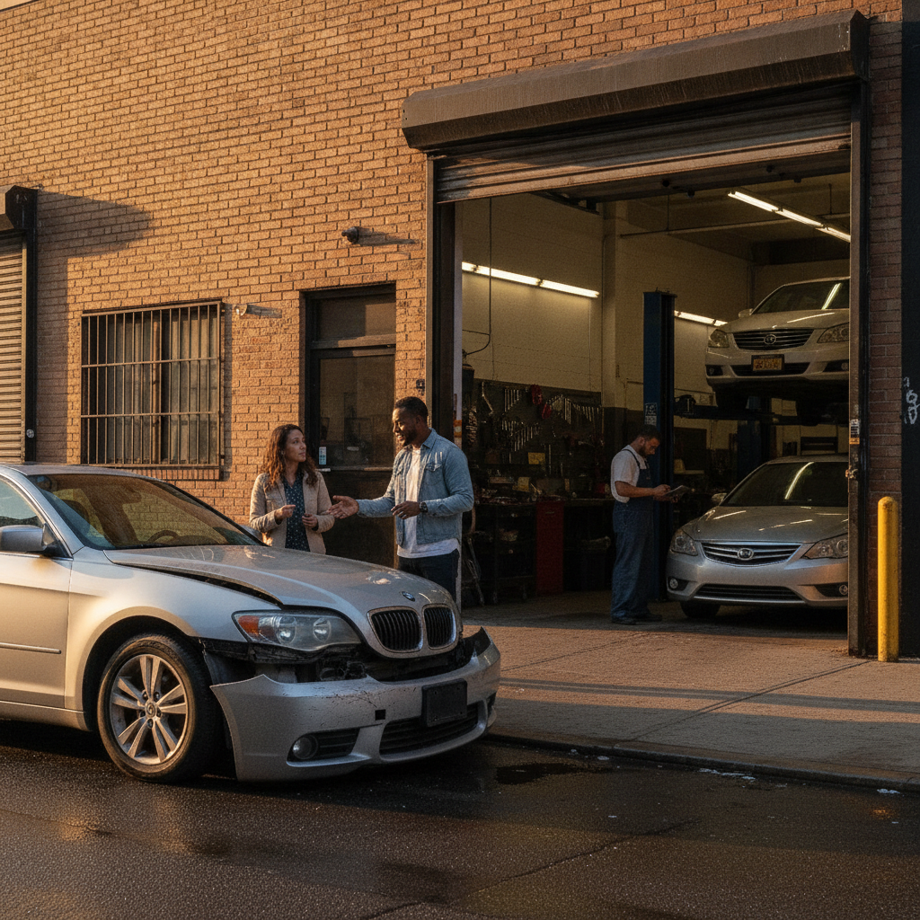what to do after fender bender