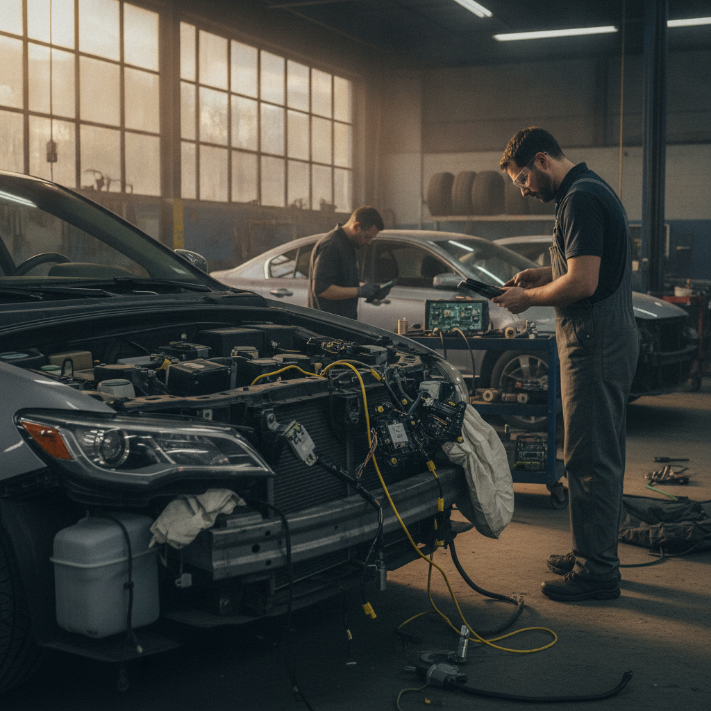 airbag sensor damage repair bronx long island city