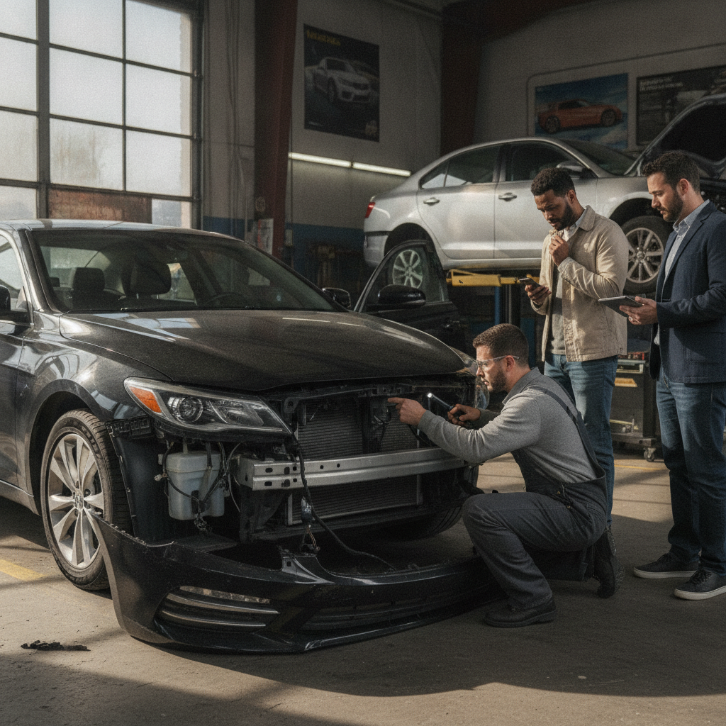 bronx kingsbridge post collision inspection hidden damage