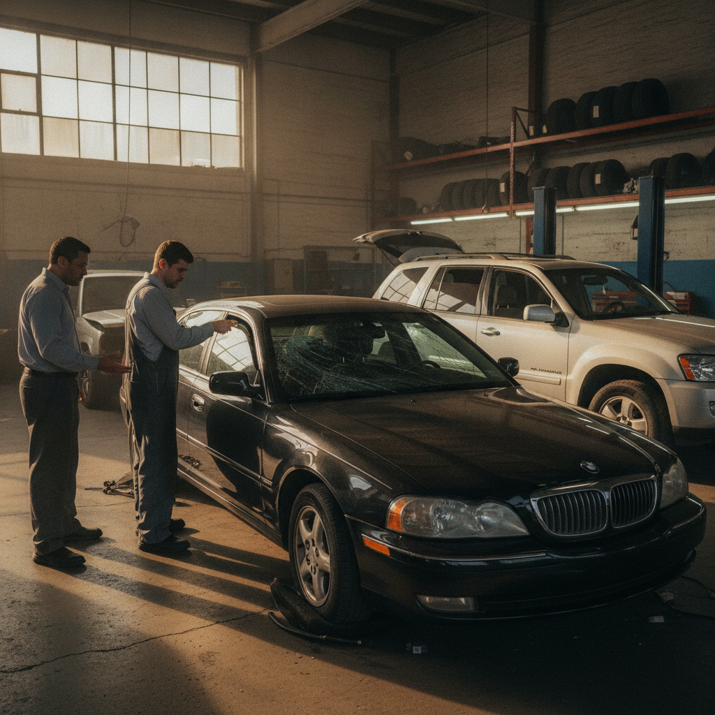 bronx pelham bay car repair after carjacking vandalism