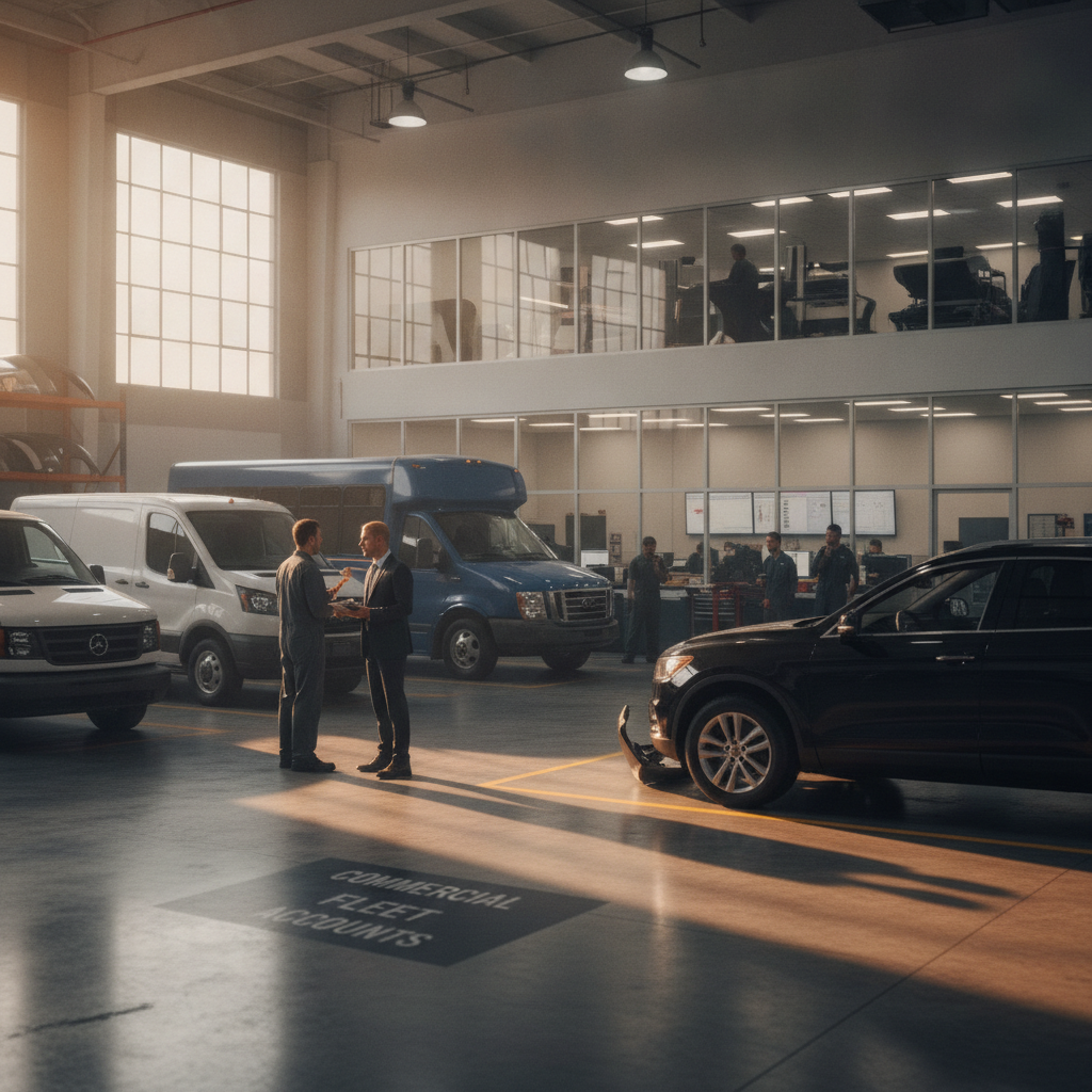 bronx yonkers fleet managers commercial auto body account