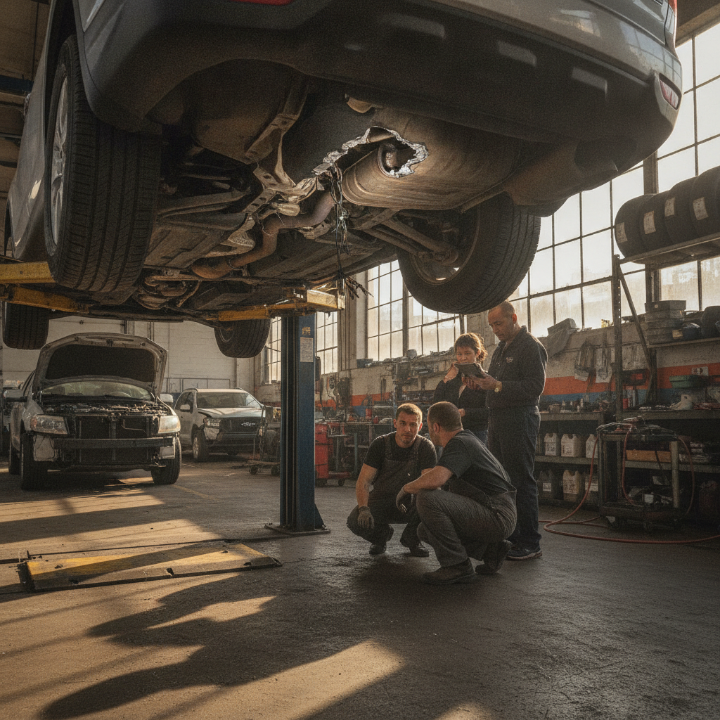 catalytic converter theft repair bronx new rochelle