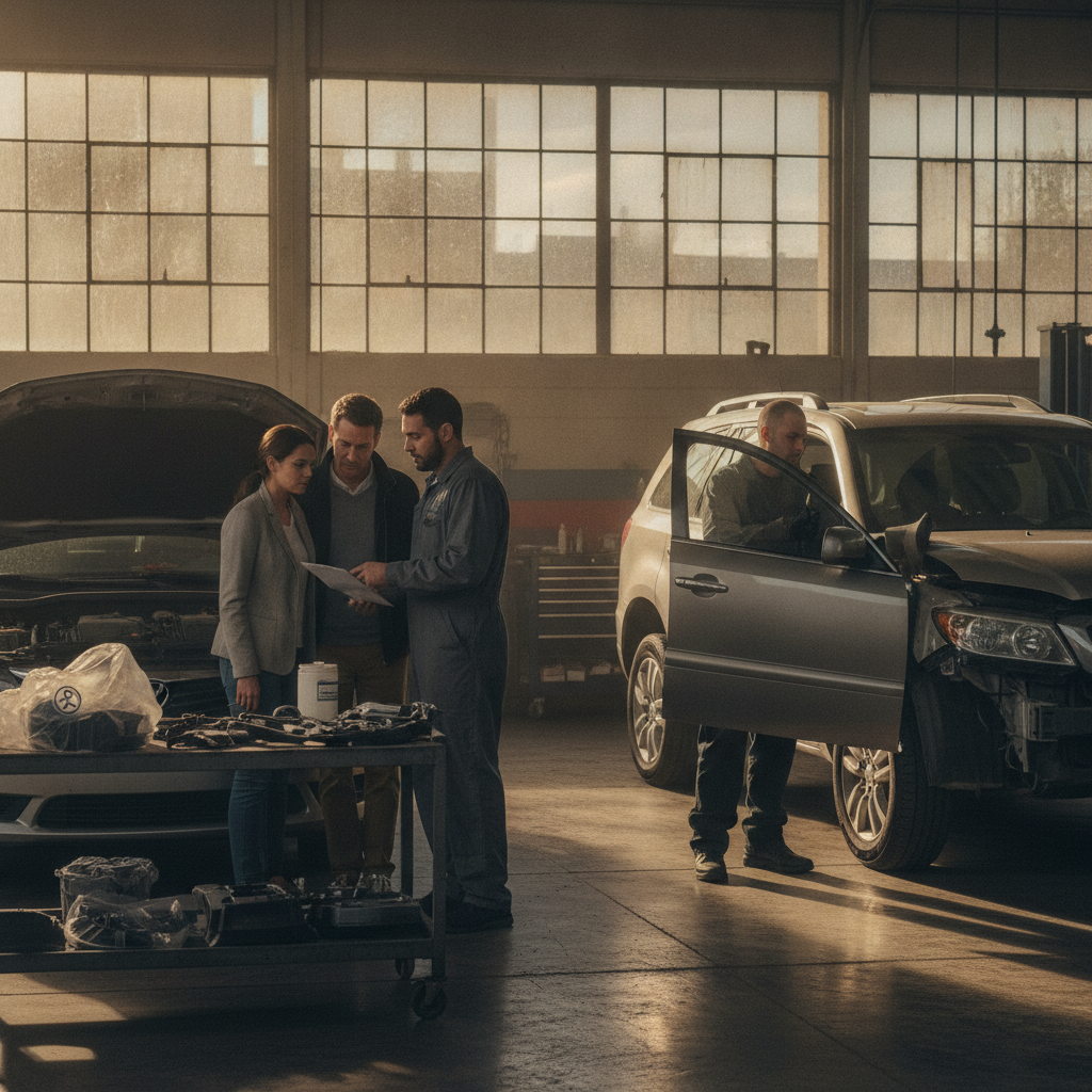 oem vs aftermarket parts collision repair bronx manhattan