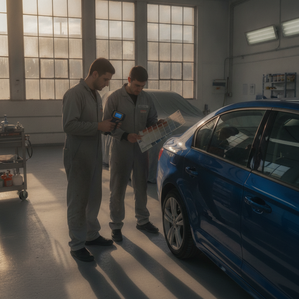 paint matching after collision repair bronx nassau county