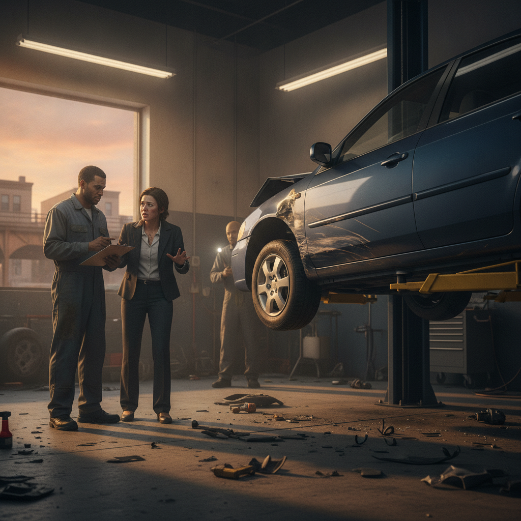 bronx manhasset hit and run car repair
