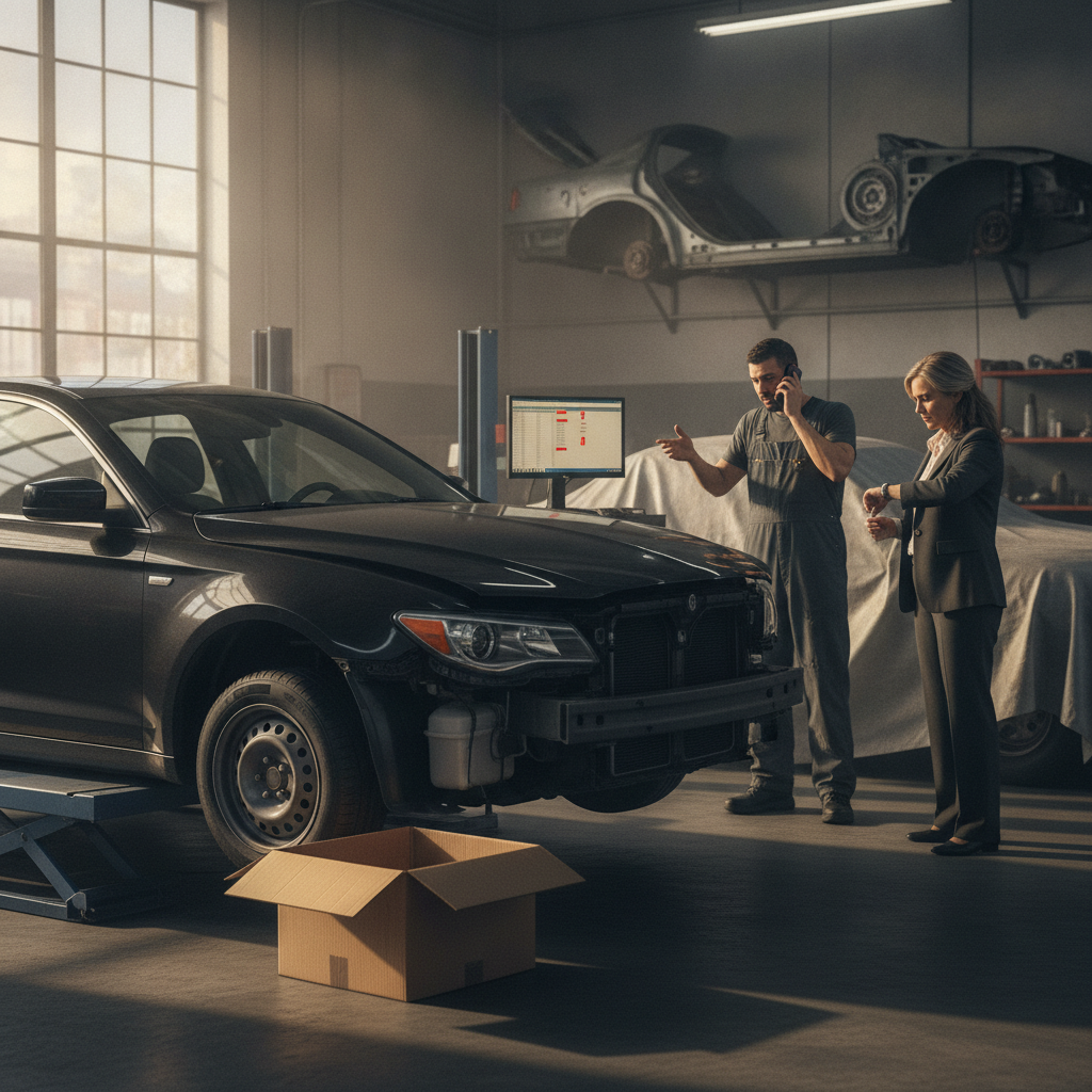 bronx new rochelle collision repair parts backorder