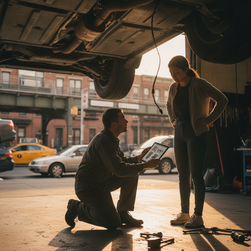 bronx riverdale catalytic converter theft car repair