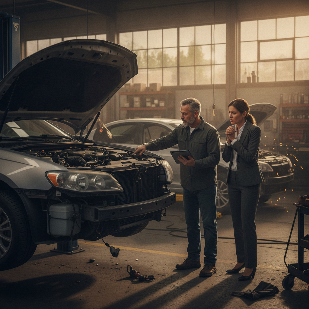 hidden damage discovered during collision repair