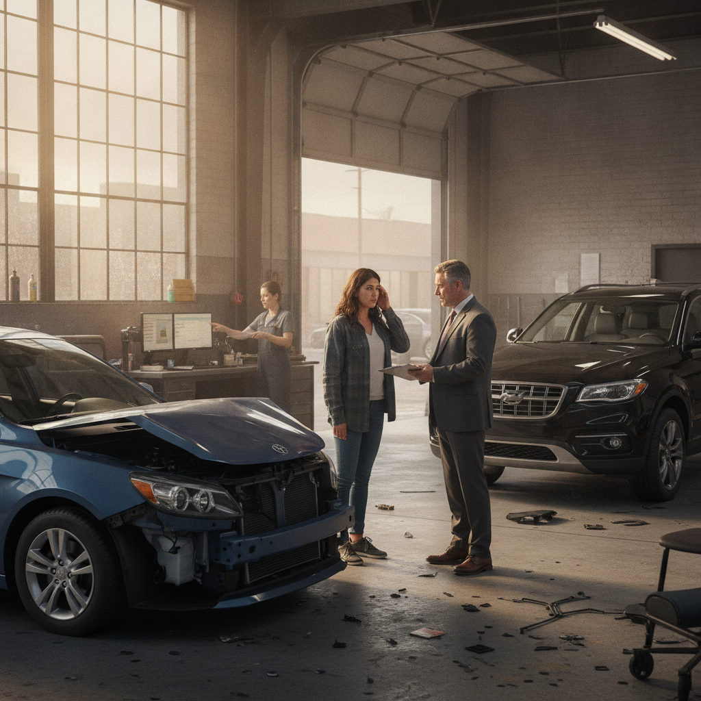 rental car during collision repair bronx westchester