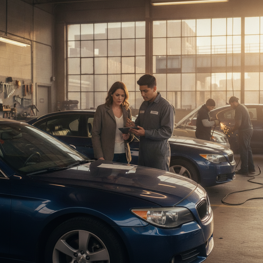 bronx long island city car repair damage under deductible