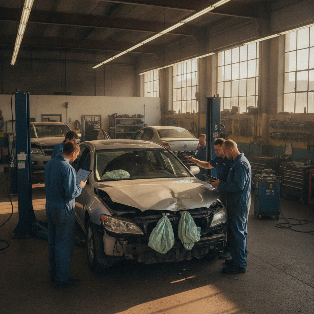 bronx queens airbag deployment collision repair