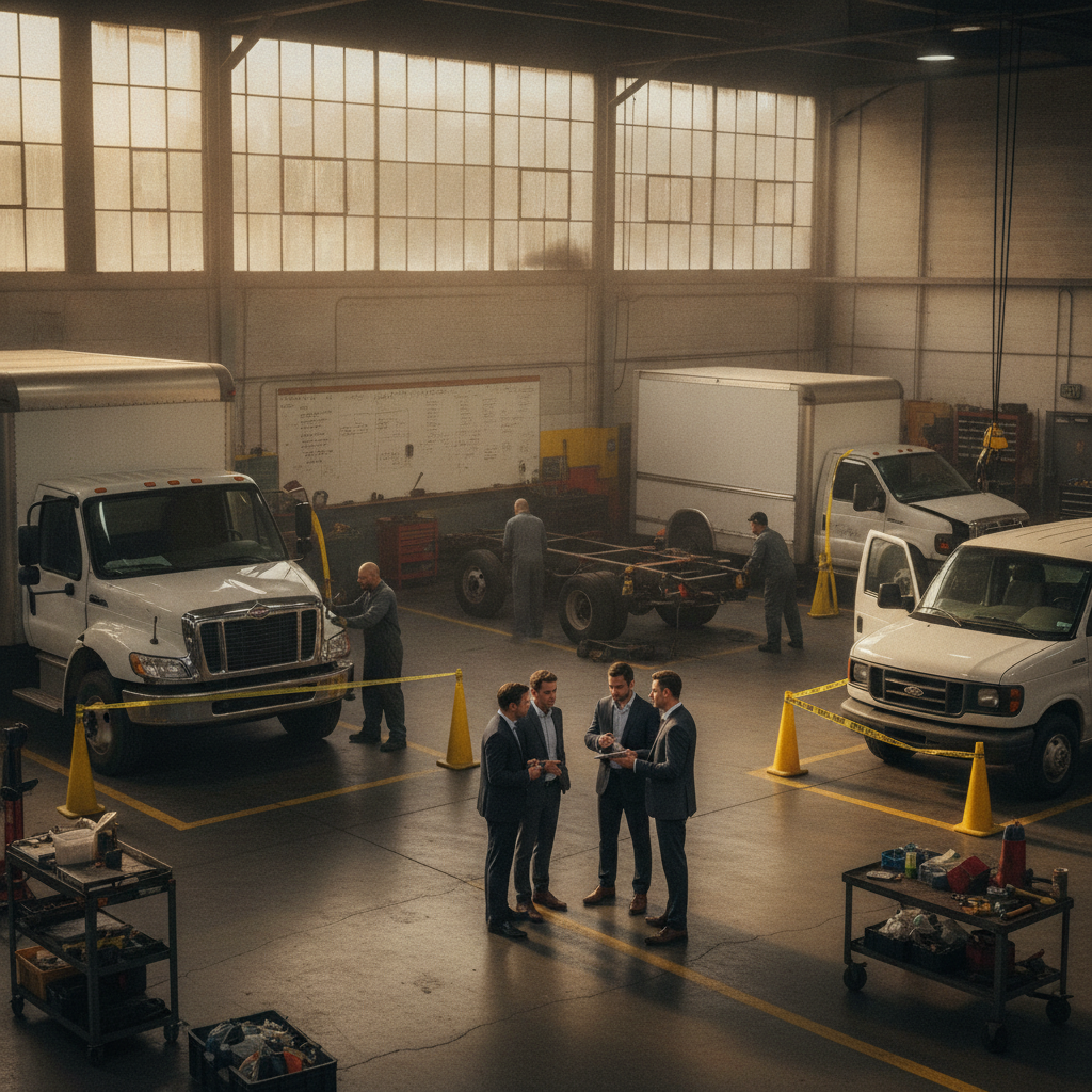 bronx yonkers fleet collision repair without shutting down operations
