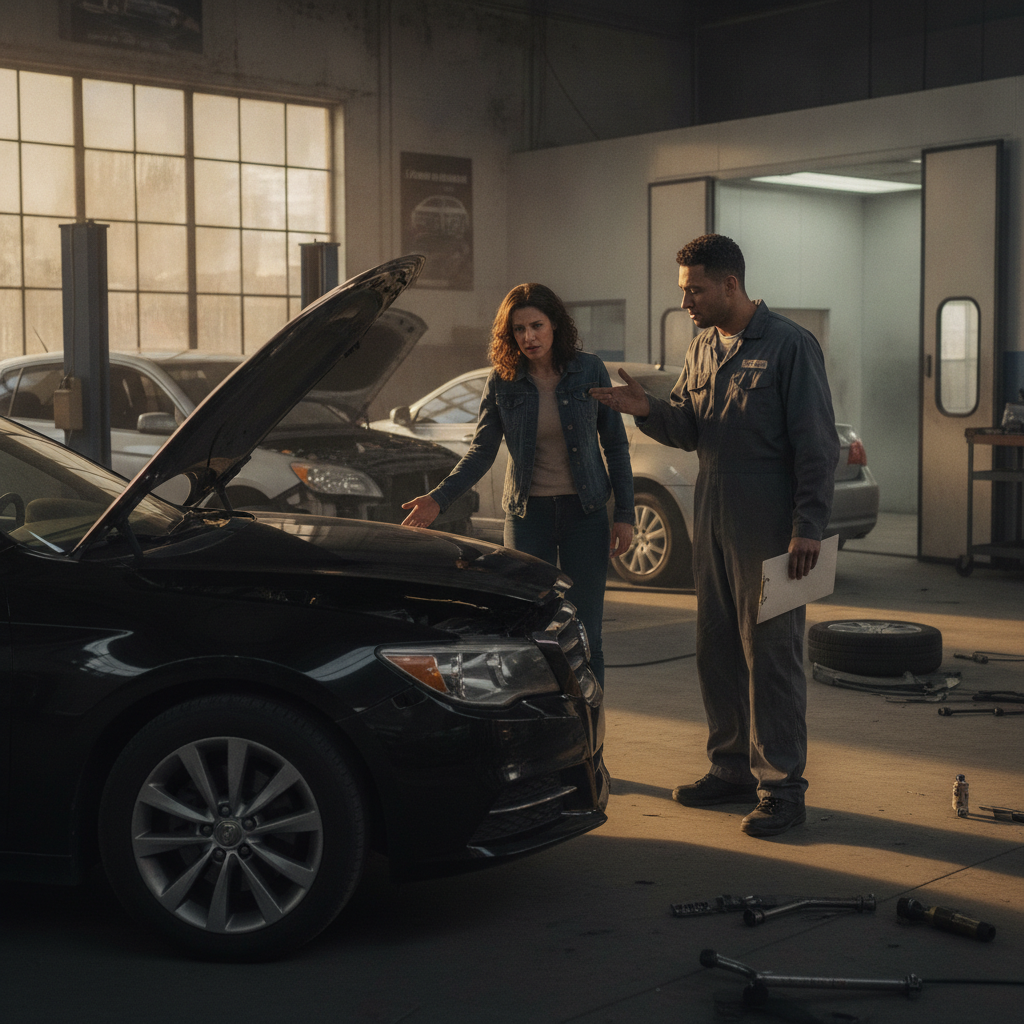 how to tell if auto body shop cut corners